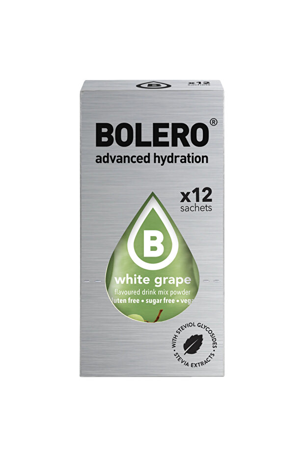 منكهات ترطيب وتحلية المياه نكهة عنب ابيض (12 حبة) - Advanced Hydration Drink White Grape (12 Stick)