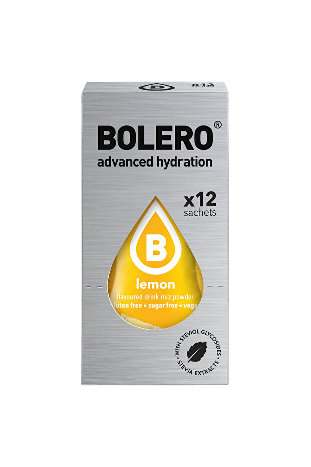 منكهات ترطيب وتحلية المياه نكهة ليمون اصفر (12 حبة) - Advanced Hydration Drink Lemon (12 Stick)