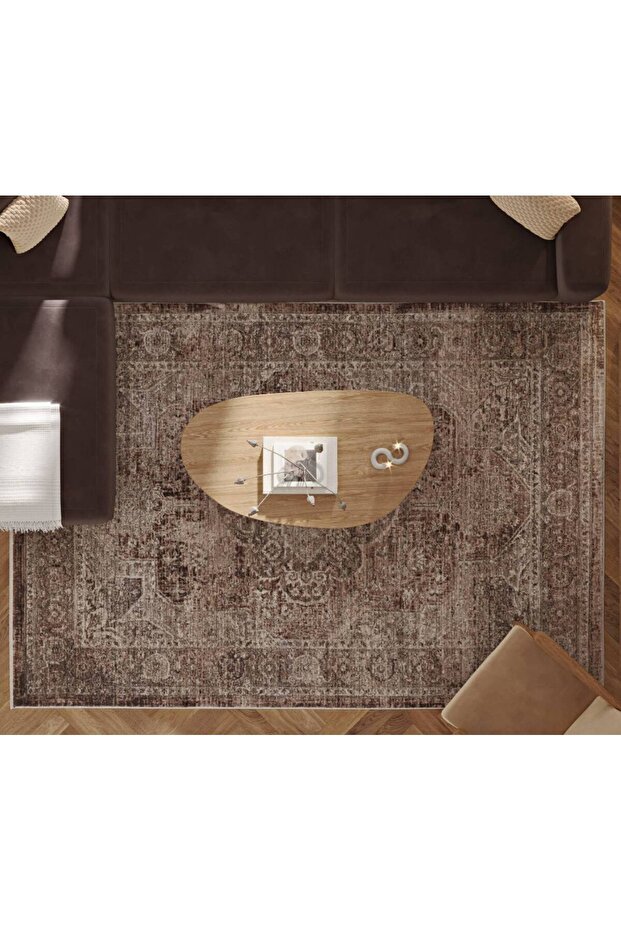 Mandel Masif Meşe Orta Sehpa Medium - 4