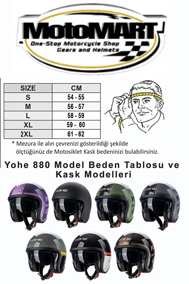 Retro Motor Kaskı (Ece-22.06) - 4