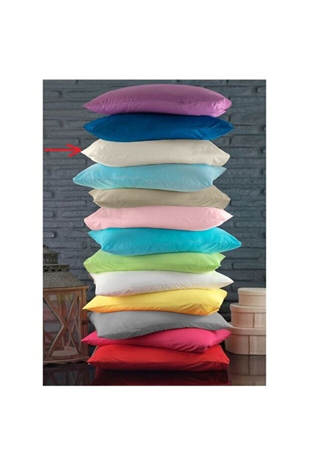Ranforce Fitted Sheet Set Ecru 200x200 Cm