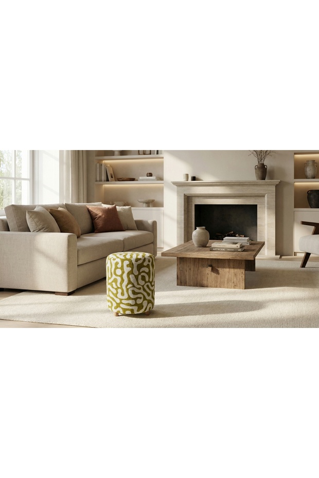 Arvia Desenli Puf - 5