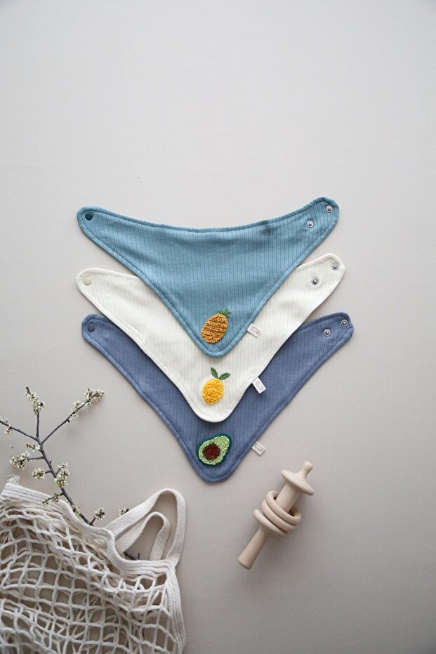 3lü Nakışlı Önlük Model 2 - 2