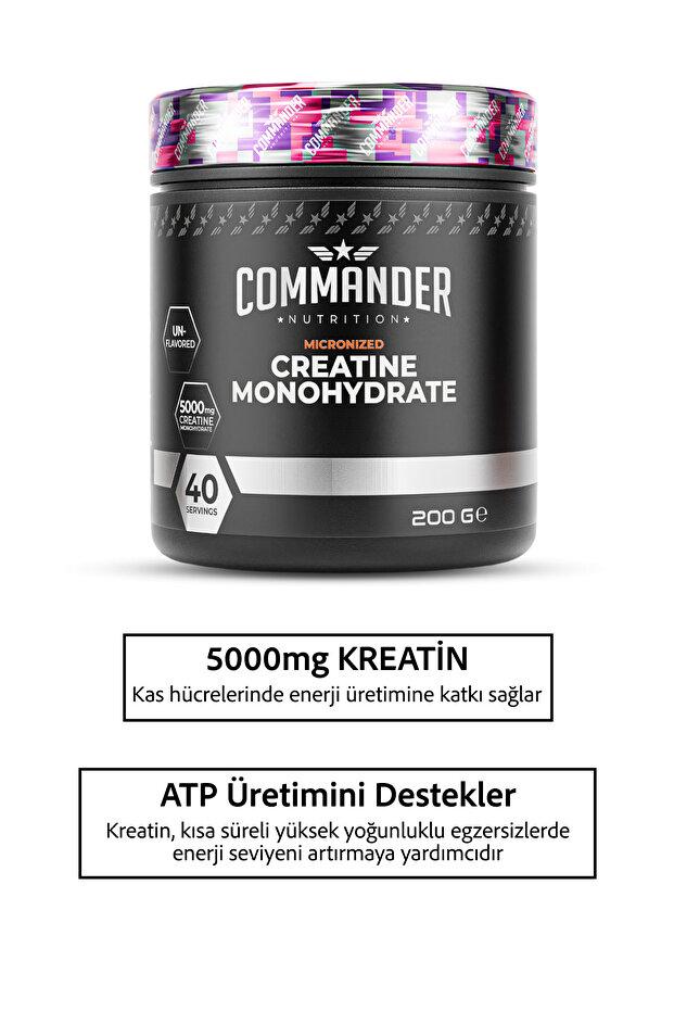 Creatine Monohdyrate 200g (40 servis) - 3