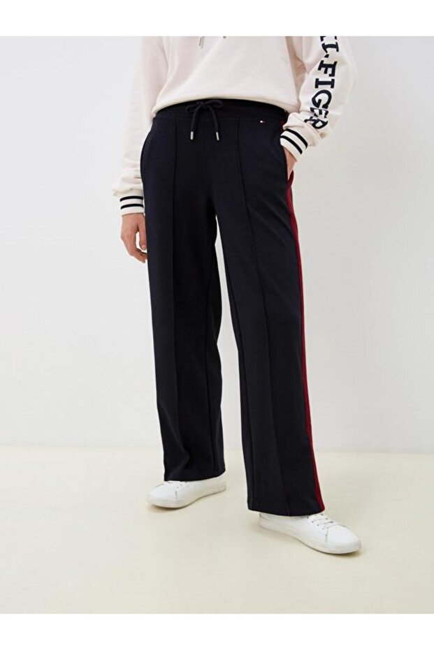 STR SPLIT GLOBAL STRIPE PANTS - 1