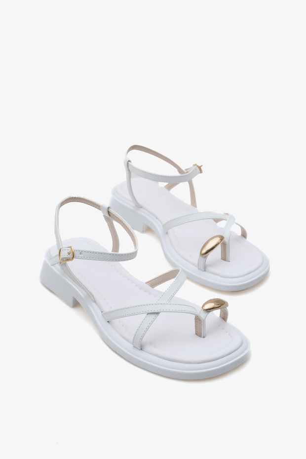 Ebru Women's Thumb Buckle Daily Sandals A024-K2017