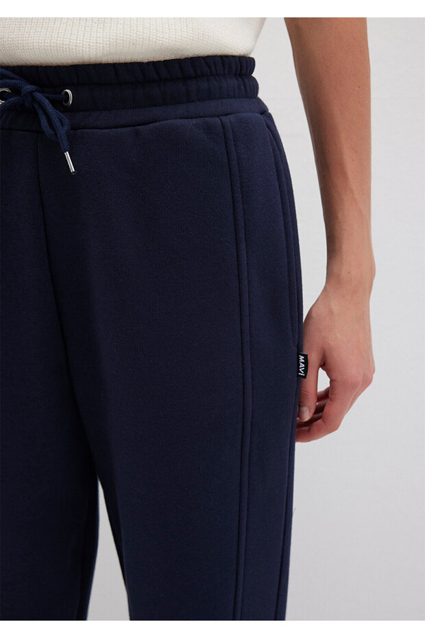 1600430 -70487 Modell Marineblaue Basic-Jogginghose - 6