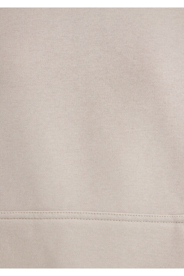 Kapüşonlu Gri Basic Sweatshirt 167299-70074 - 7