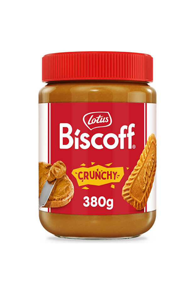 Biscoff Crunchy Spread Sürülebilir Karamelize Bisküvi Ezmesi 380 GR - 1