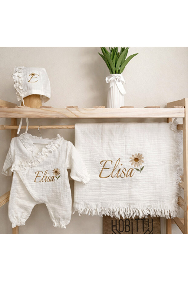Baby Girl-Boy Muslin Set