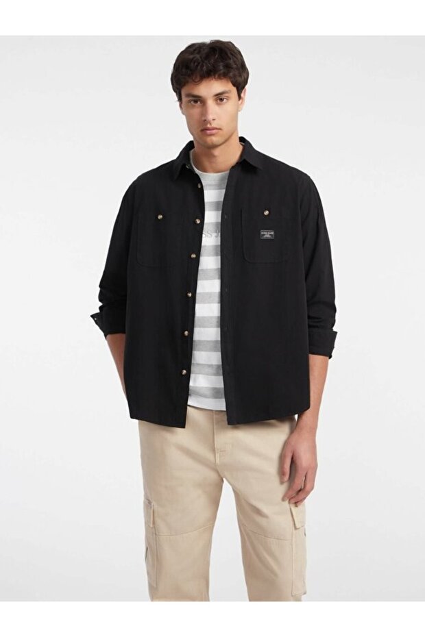 Jeans Erkek Regular Fit Gömlek - 1