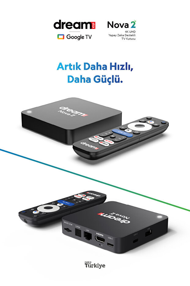 تلفزيون نوفا 4 كي بنظام أندرويد 12 - ذاكرة أندرويد مرخصة بسعة 32 جيجابايت - 2