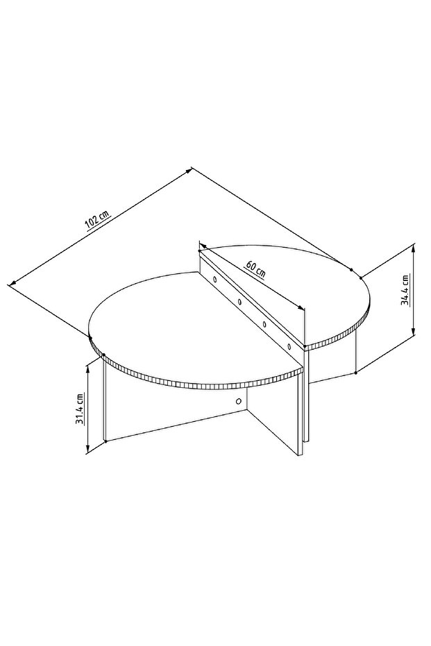 e-Clipse Orta Sehpa - 4