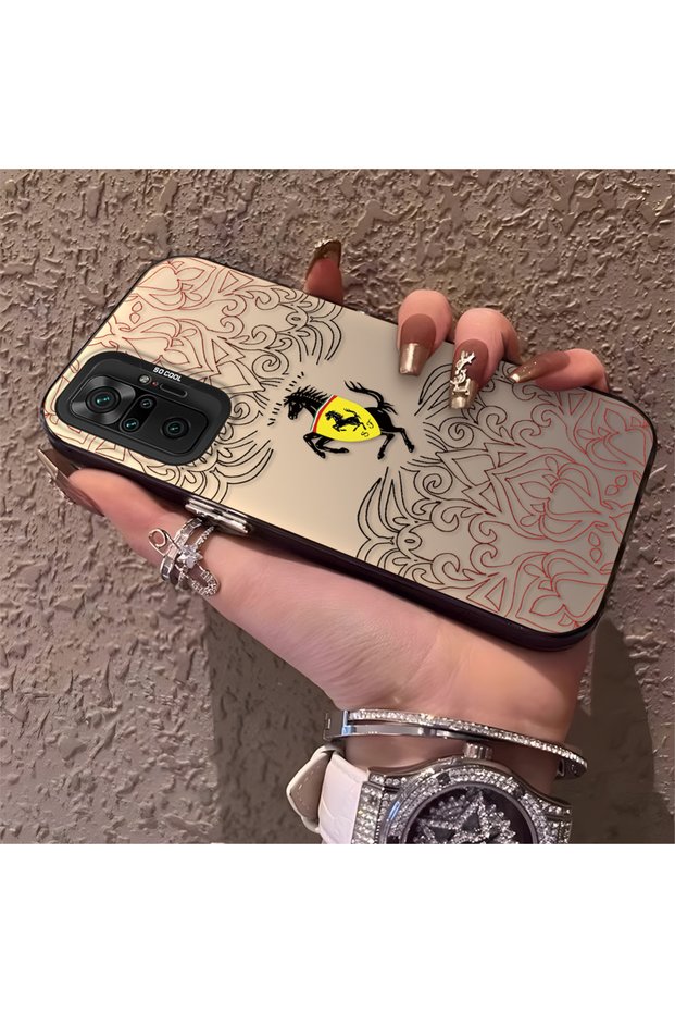 Xiaomi Redmi Note 10 Pro Compatible Silicone Edge Hard Back Phone Case Brand Design