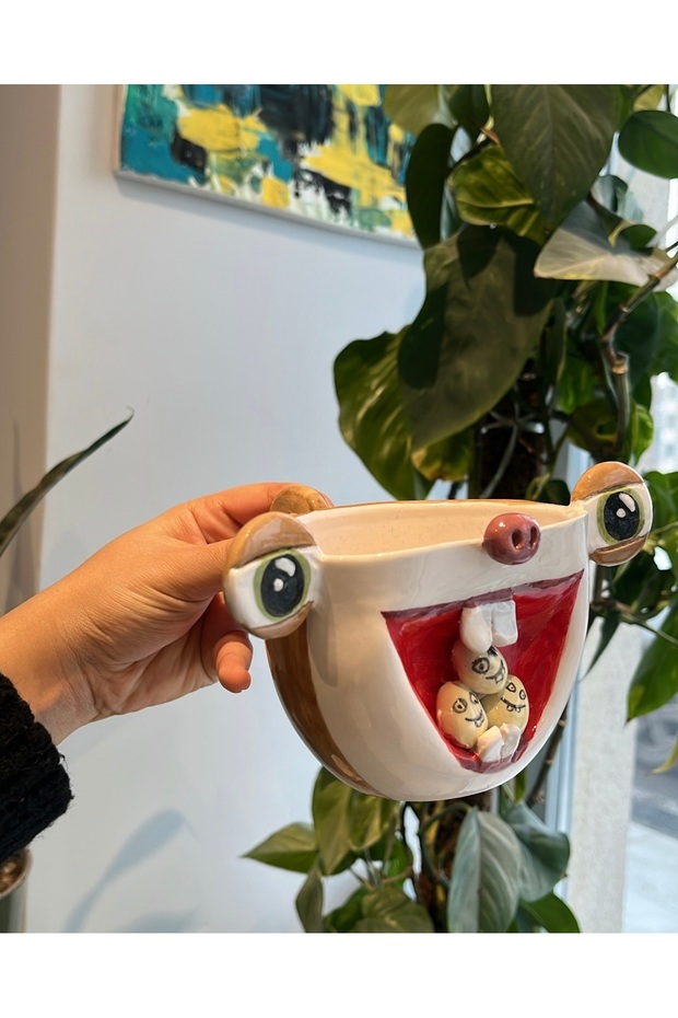 Buz Devri Sid’li Seramik Kupa - 4