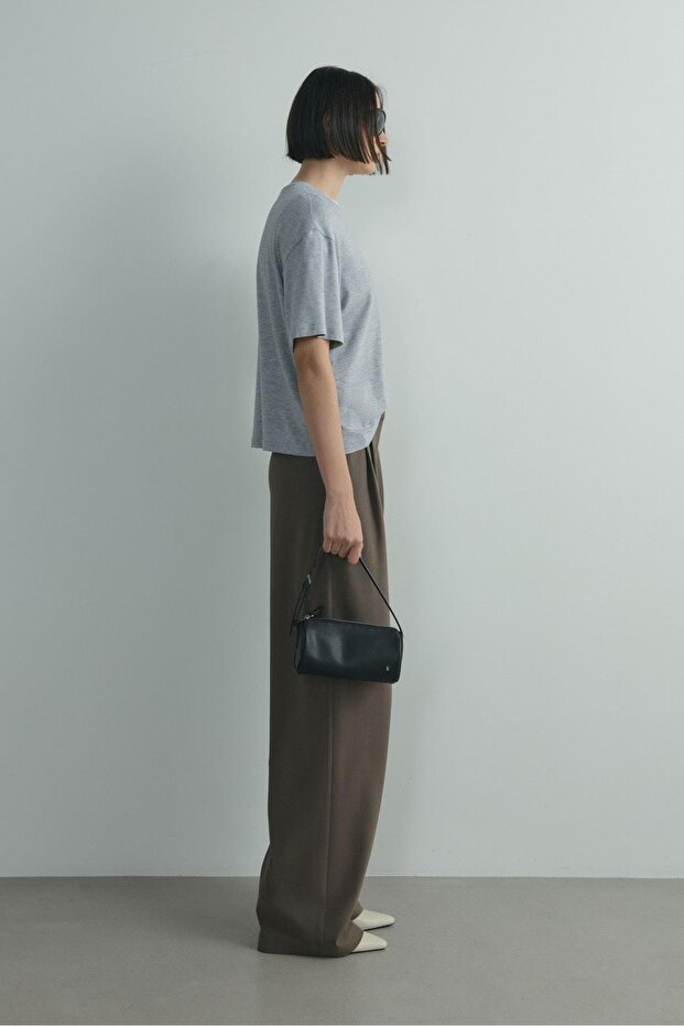 Gri Atlas Basic Tişört - 6