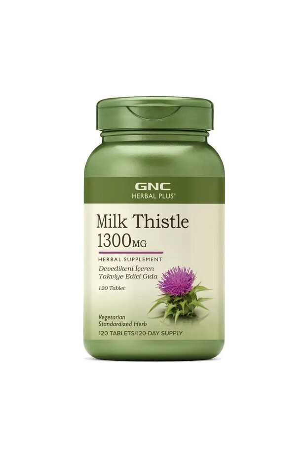 Gnc Milk Thistle 120 Tablet - 1