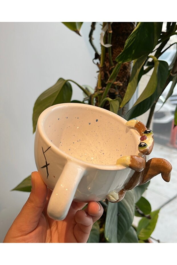 Buz Devri Sarkan Sid Figürlü Seramik Kupa - 3