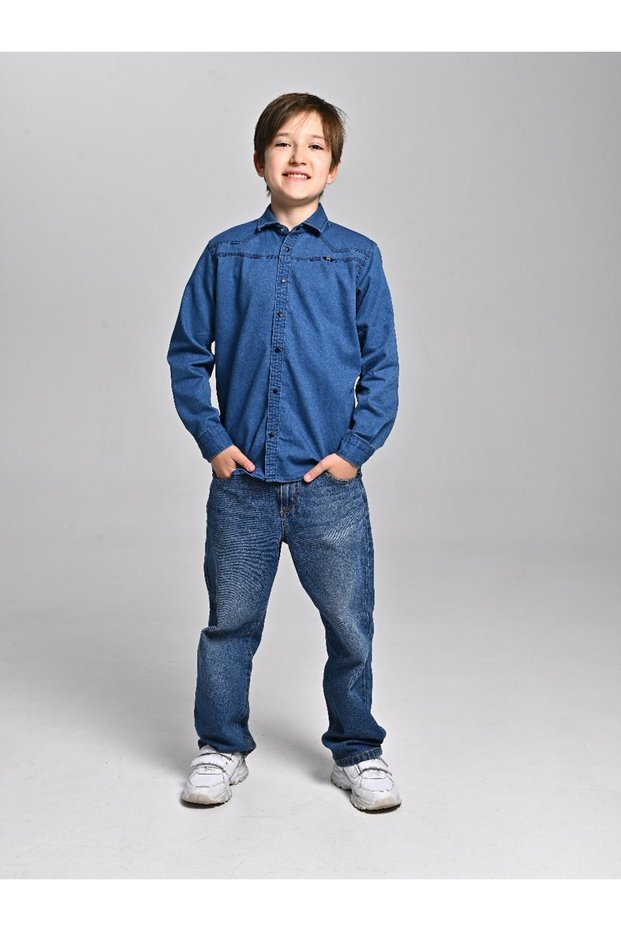 Boy's Shirt Long Sleeve Casual & Stylish