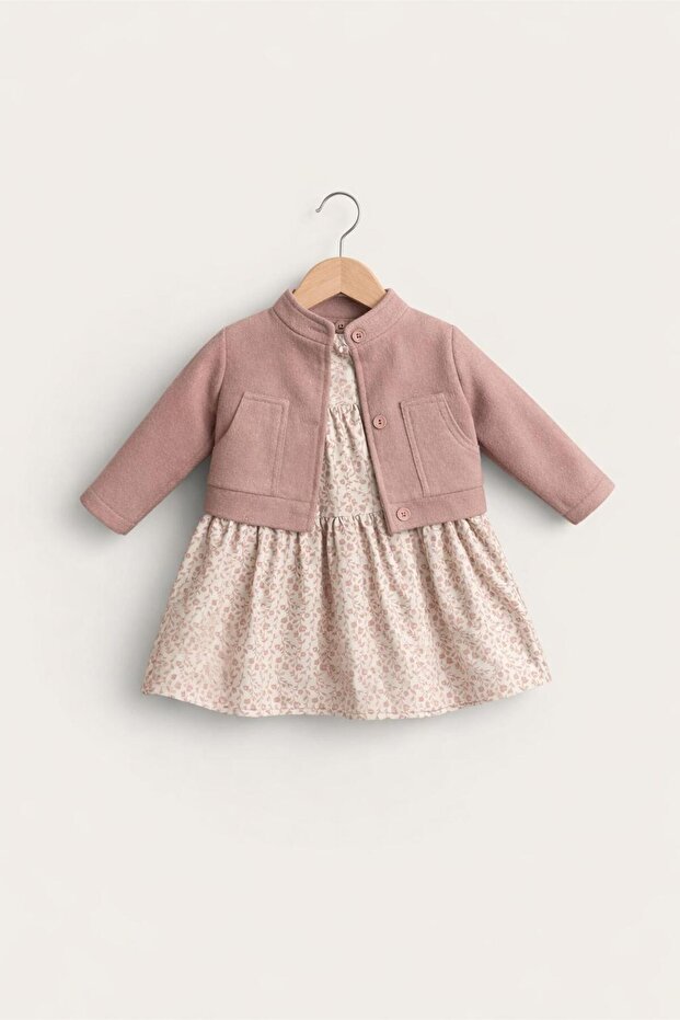 Mila Floral Jacket Dress Set