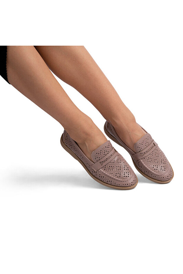 Agnes eco-leather ballerinas
