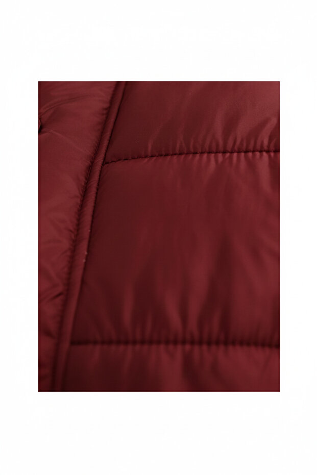 KIRMIZI Şişme Mont - 3