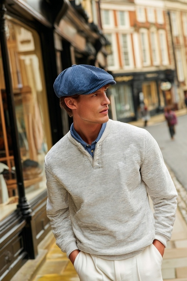 Men's Velvet Cap Hat