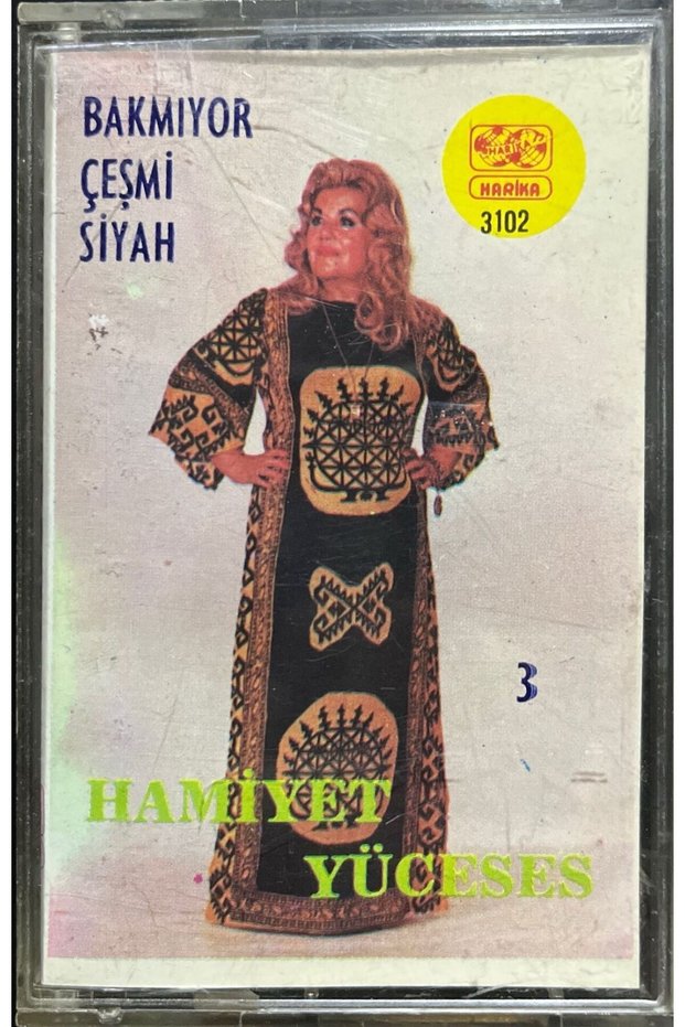 (Not a Record, Not a Cassette) Cassette Tape Hamiyet Yüceses Doesn'T Look at the Fountain Black Paper Print Cassette Tape