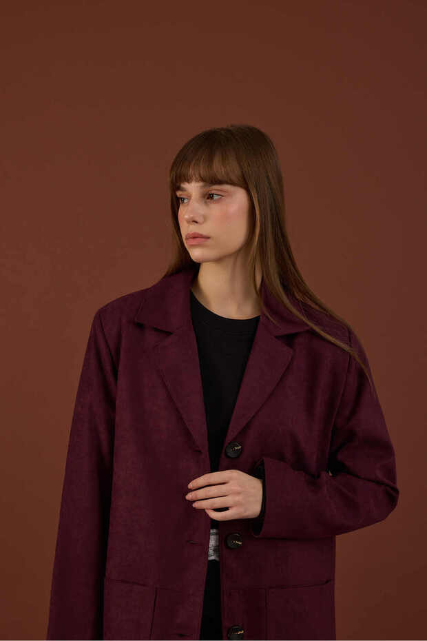 ROANNE süet blazer - 2