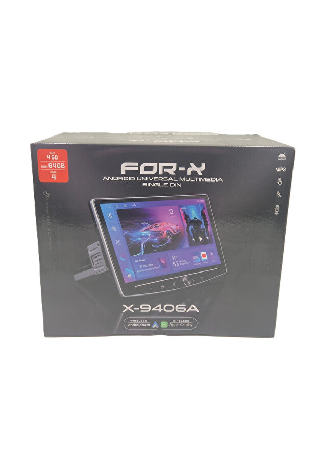 Android Teyp – 10.1″ 4 Ram 64 Hafıza - Oynar Kafa Android Multimedya – X-9406A Tek Din 3 - 1