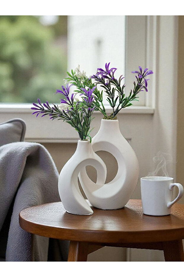 Decorative Ivy Vase 2-Piece (Flower Not Included)