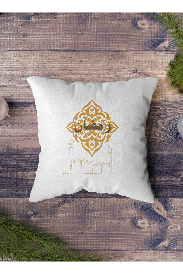 غطاء وسادة من البوليستر بتصميم رمضاني