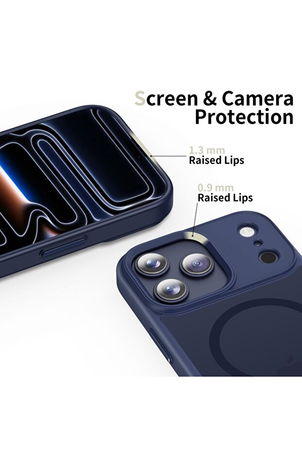 MagMat iPhone Case, Matte Deep Blue - 5