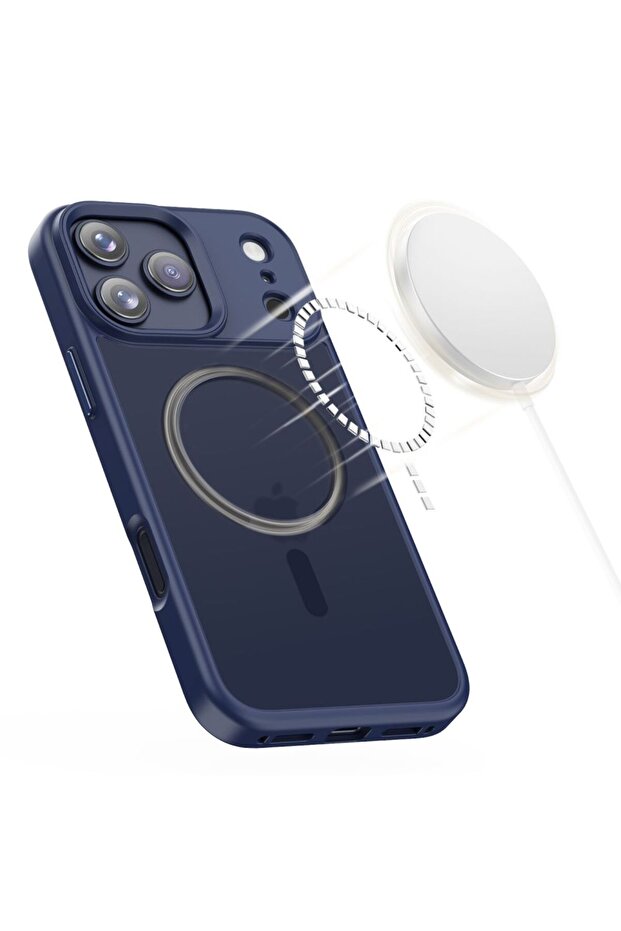 MagMat iPhone Case, Matte Deep Blue - 4