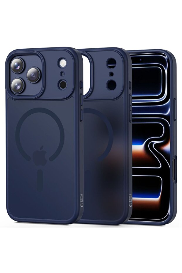 MagMat iPhone Case, Matte Deep Blue - 3