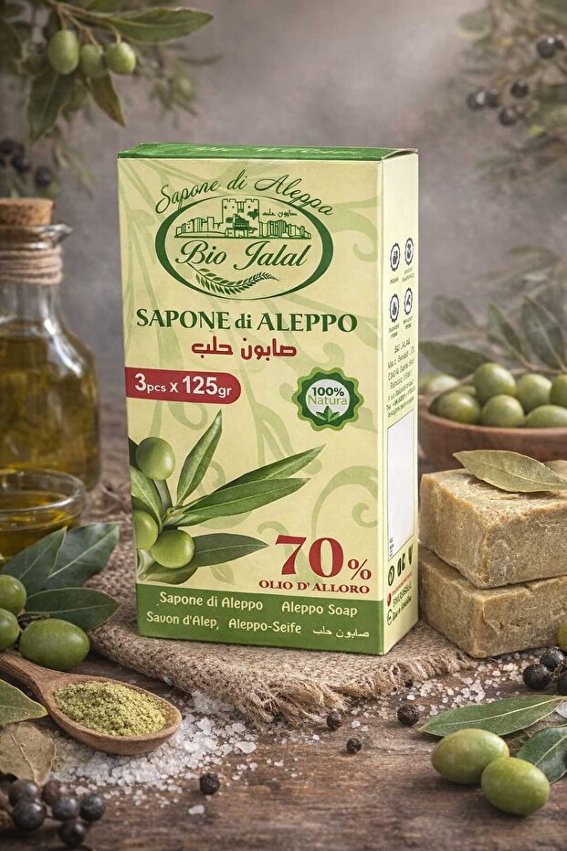 Halep sabunu 3 adet - 1