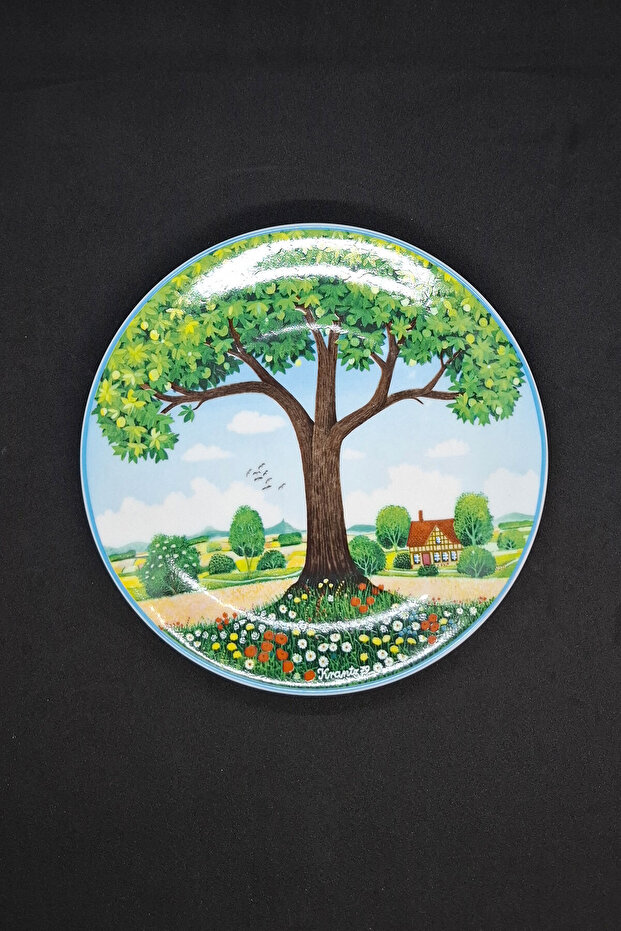 Schirnding Seasons of Spring Porcelain Wall Plate 20 cm