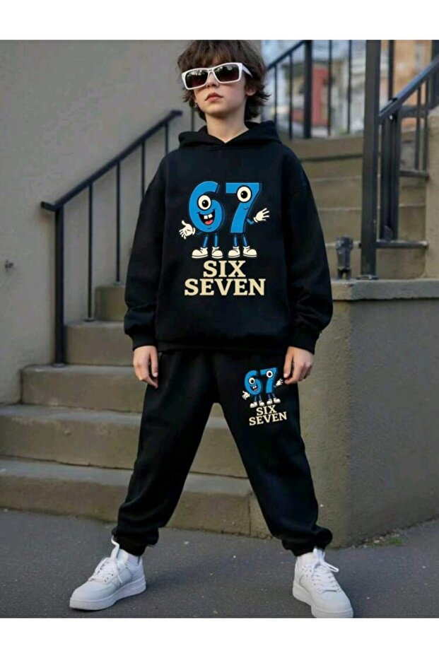 طقم بدلة رياضية للأولاد مطبوعة من SIX SEVEN، 67 تصميمًا
