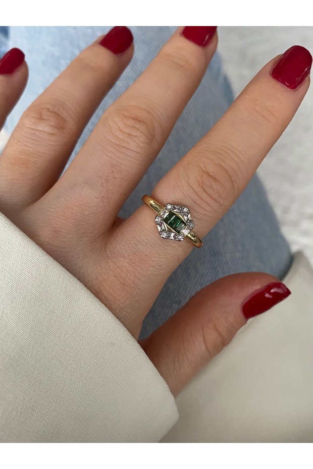 Limited Edition - Zircon Stone Bottom Adjustable Women's Ring