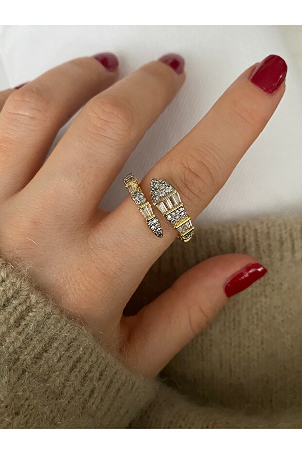 Limited Edition - Zircon Stone Bottom Adjustable Women's Ring
