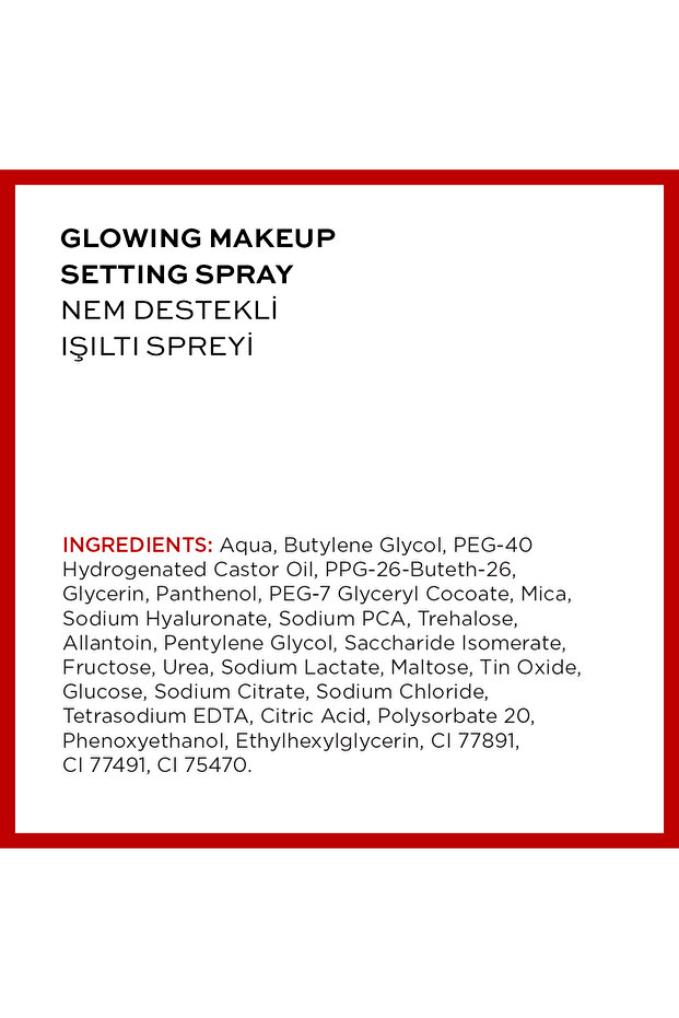 Glowing Spray Makeup Setting Spray - 7
