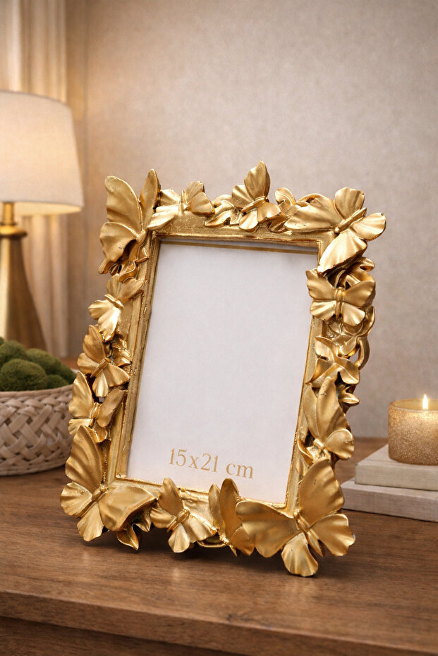 Decorative Butterfly Patterned Stylish Frame 15 X 21