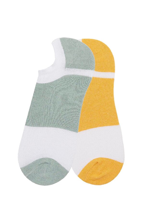 جوارب رجالية منقوشة مكونة من قطعتين - 1