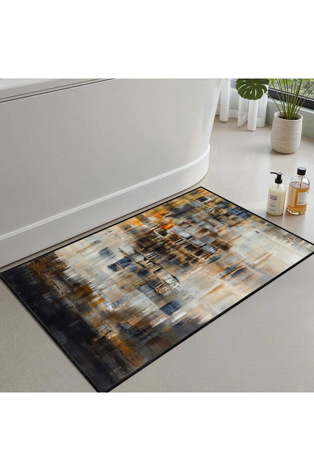Bath Mat, Soft Bathroom Rug, Non-Slip Dot Backing, Washable - 60X100