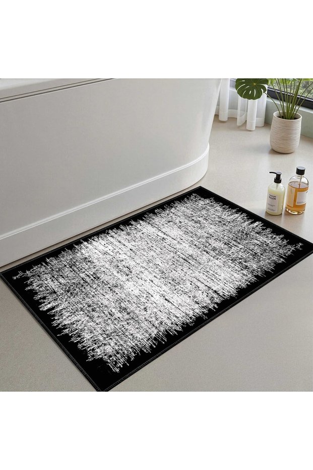 Bath Mat, Soft Bathroom Rug, Non-Slip Dot Backing, Washable - 60X100