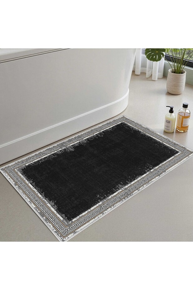 Bath Mat, Soft Bathroom Rug, Non-Slip Dot Backing, Washable - 60X100