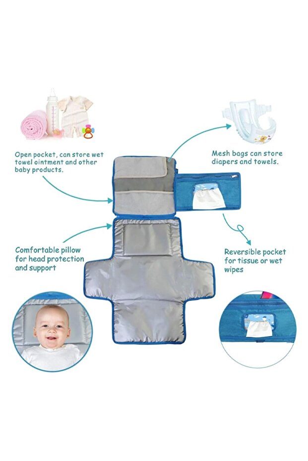 Multifunctional Diaper Changing Bag - 2