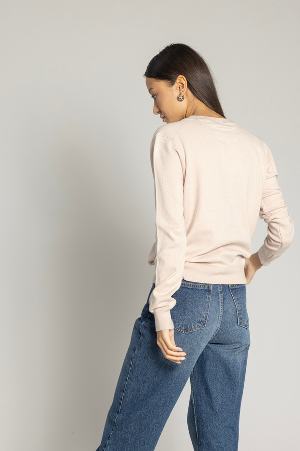 CARDIGAN BASIC CU GULER ROTUND - 4