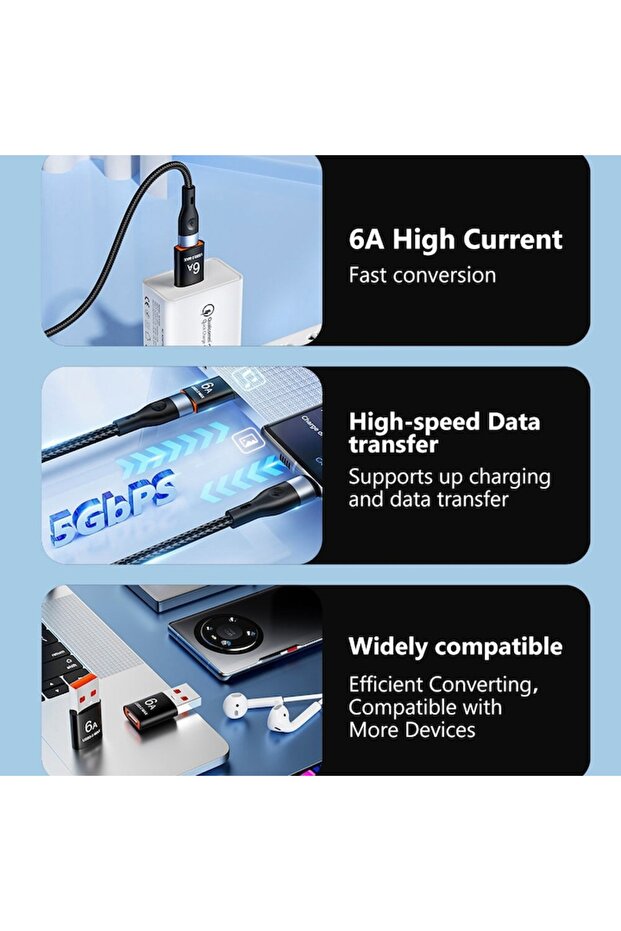 OTG Type C to USB Adapter - 2