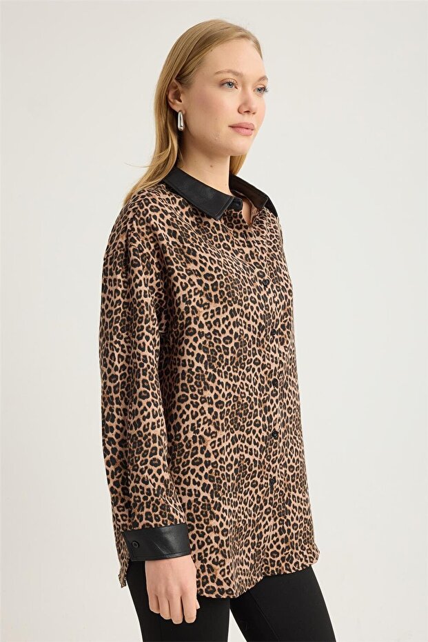 Leopard Pattern Shirt - 3